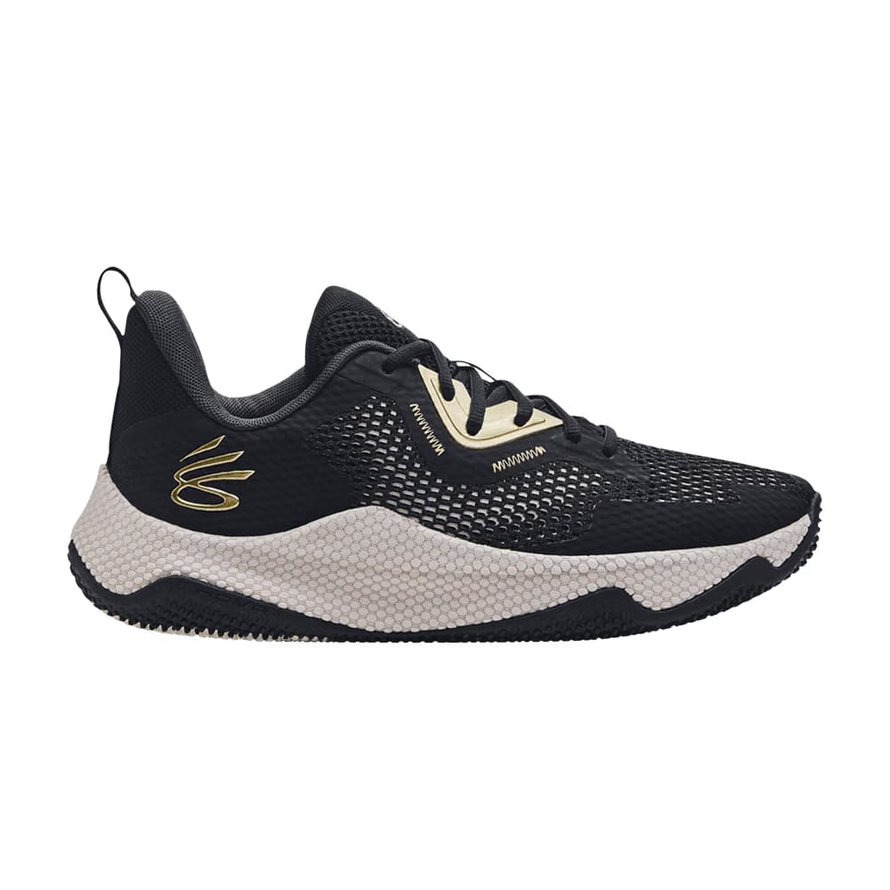 Curry HOVR Splash 3 Black Metallic Gold