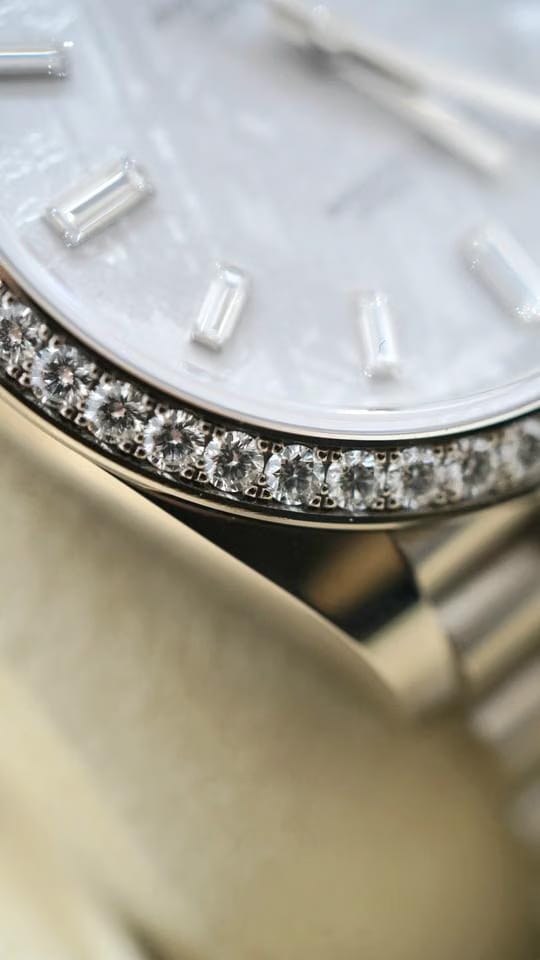 Rolex | Day-Date | 228349RBR | White gold | 40 x 48 mm | White gold | Meteorite | Automatic