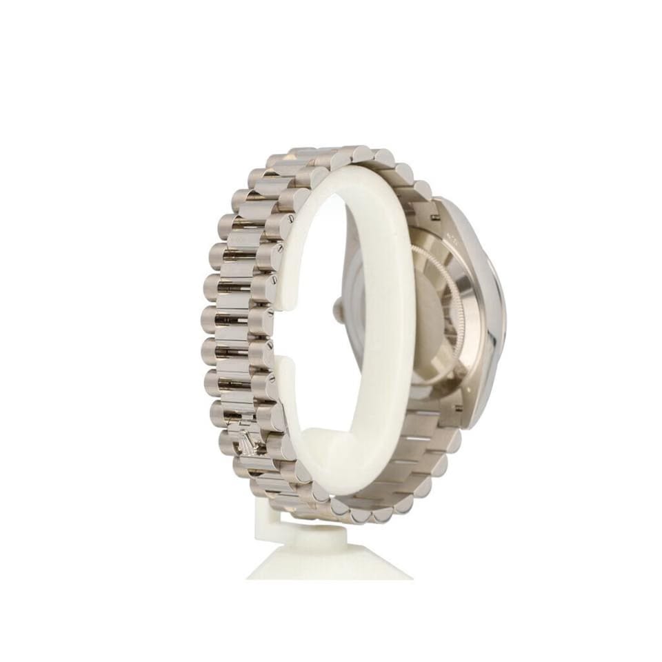 Rolex | Day-Date | 228349RBR-0030 | White gold | 40 mm | White gold | Green | Automatic
