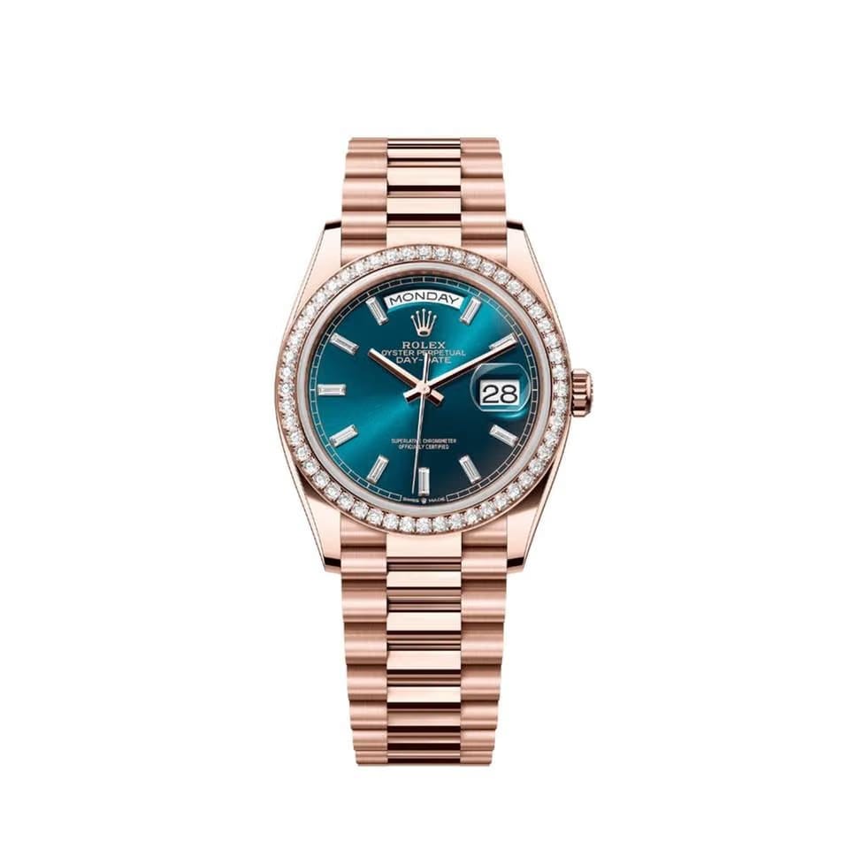 Rolex | Day-Date | 128345RBR | Rose gold | 36 mm | Rose gold | Automatic