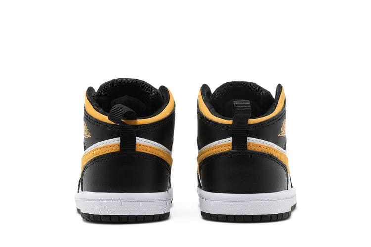Air Jordan 1 Mid TD Black University Gold
