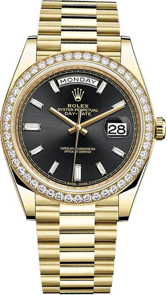 Rolex | Day-Date | 228348RBR | Yellow gold | 40 mm | Yellow gold | Automatic