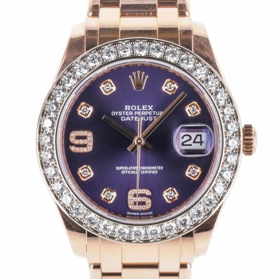 Rolex | Datejust | 86285 | Rose gold | 39 mm | Rose gold | Automatic