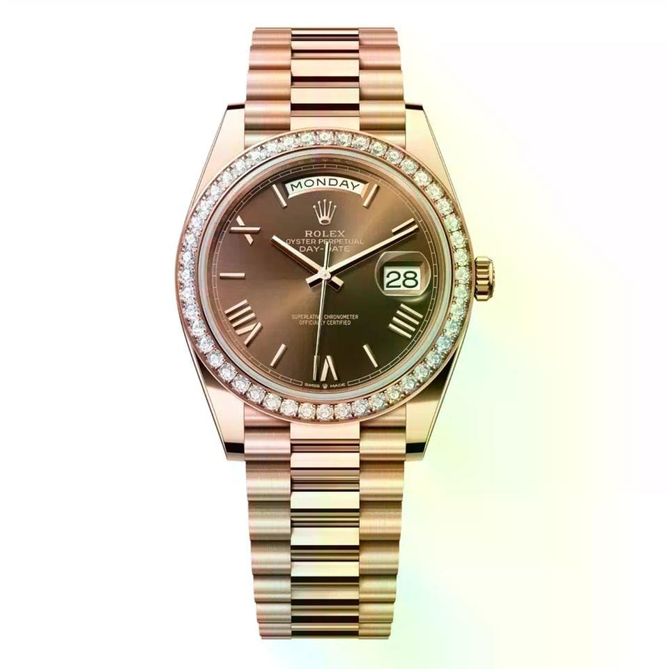 Rolex | Day-Date | 228345RBR-0009 | 40 mm | Brown | Automatic