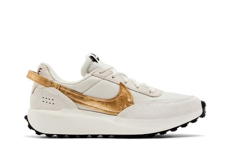 Wmns Waffle Debut 'Light Orewood Brown Metallic Gold'