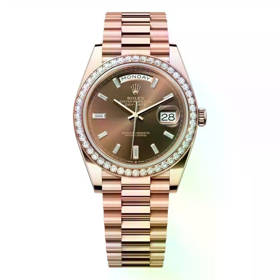 Rolex | Day-Date | 228345RBR-0006 | 40 mm | Brown | Automatic