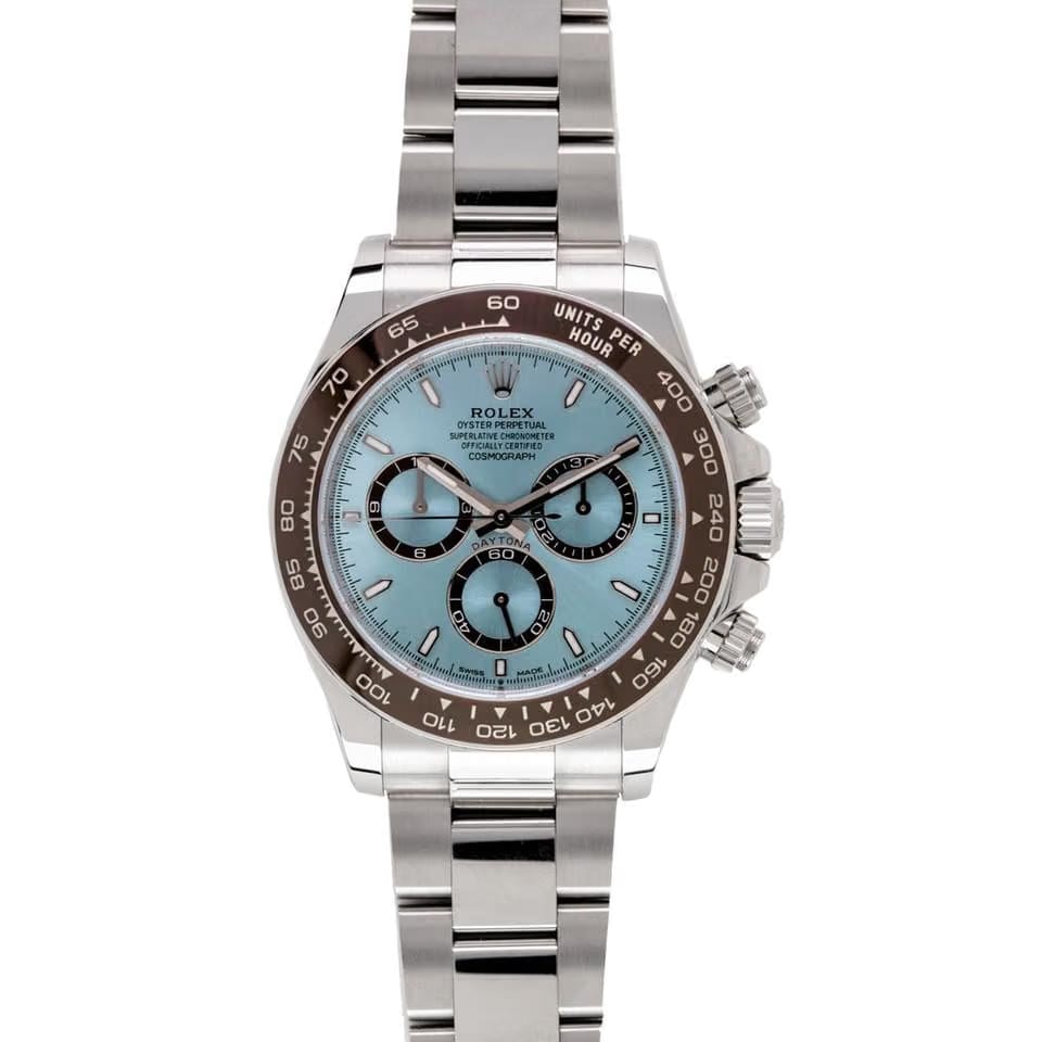 Rolex | Daytona | 126506 | Platinum | 40 mm | Platinum | Blue | Automatic