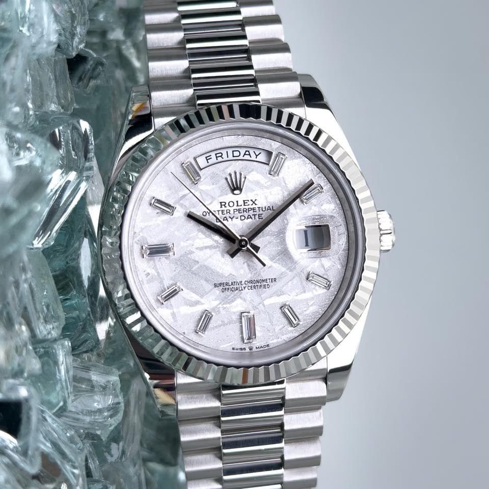 Rolex | Day-Date | 228236 | Platinum | 40 mm | Platinum | Meteorite | Automatic