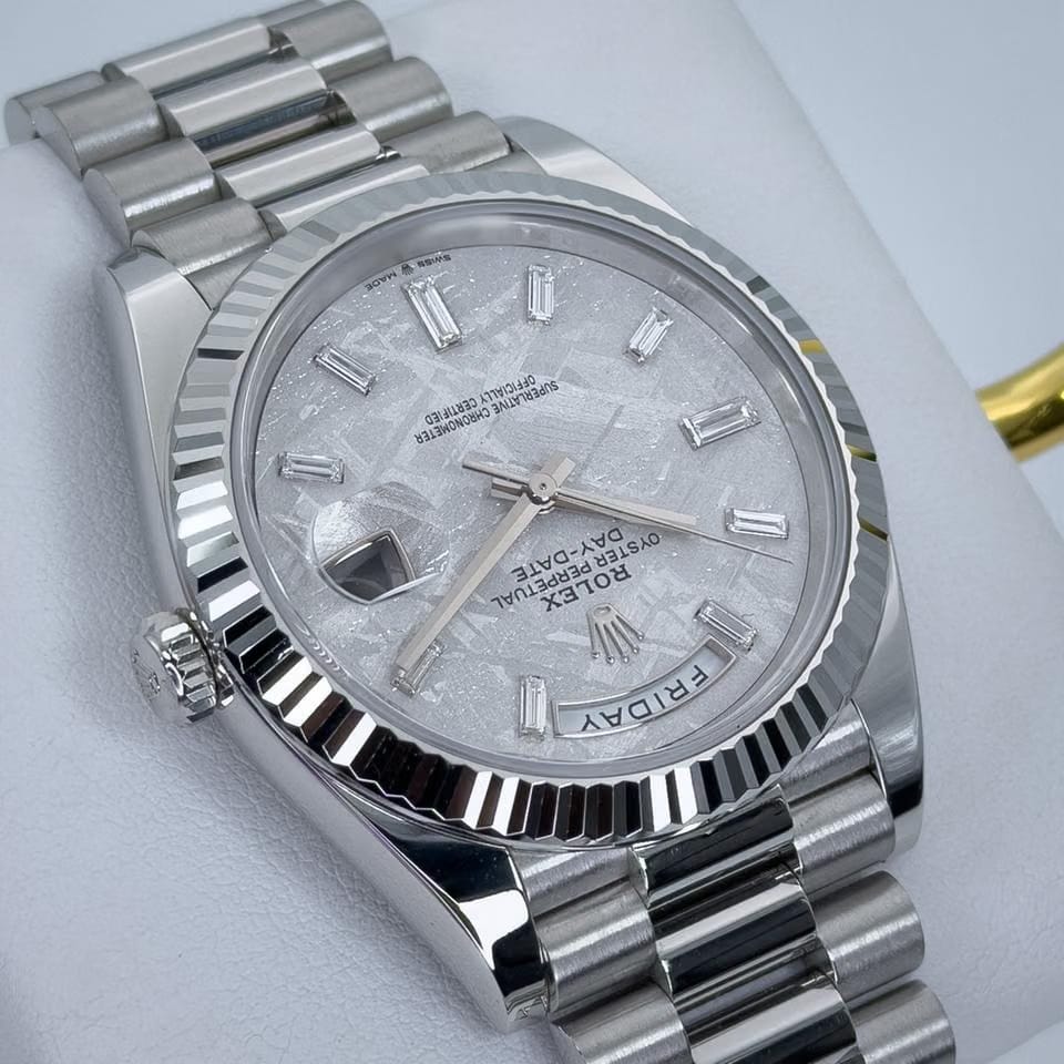 Rolex | Day-Date | 228236 | Platinum | 40 mm | Platinum | Meteorite | Automatic