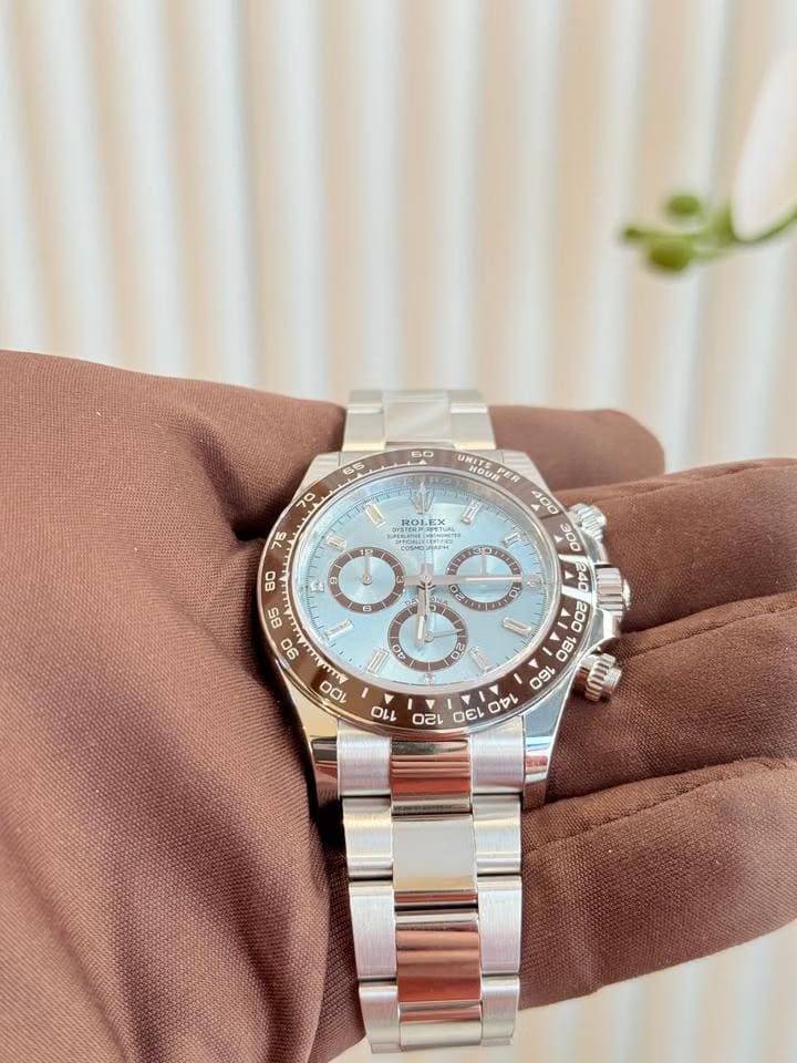 Rolex | Daytona | 126506-0002 | Platinum | 40 mm | Platinum | Turquoise | Automatic