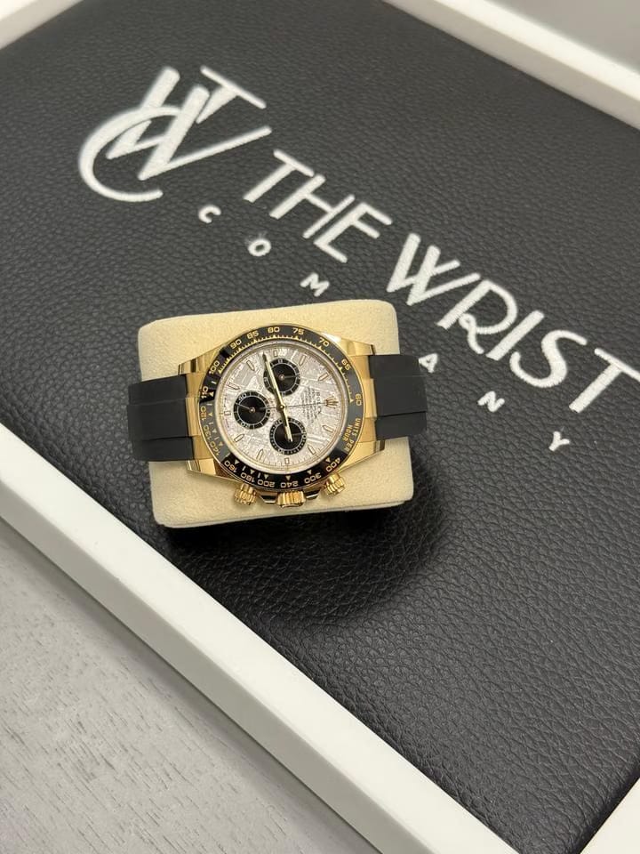 Rolex | Daytona | 126518ln | Yellow gold | 40 mm | Rubber | Meteorite | Automatic