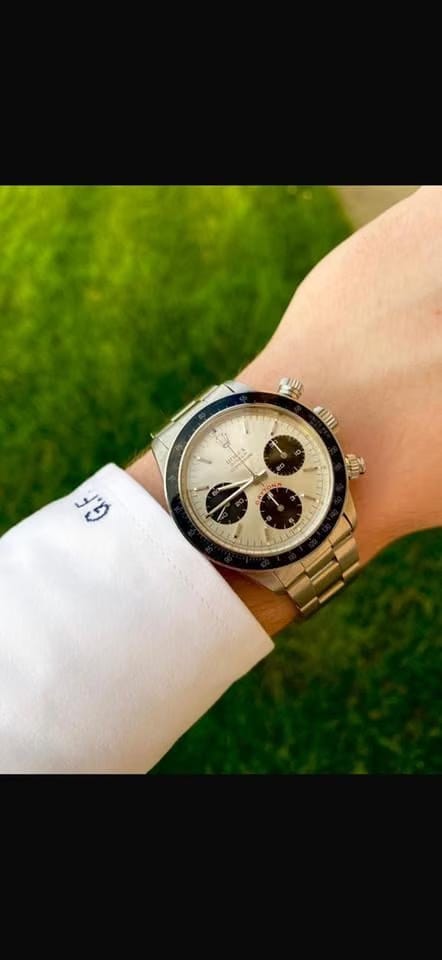 Rolex | Daytona | 6263 | Steel | 37 mm | Steel | Grey | Manual winding