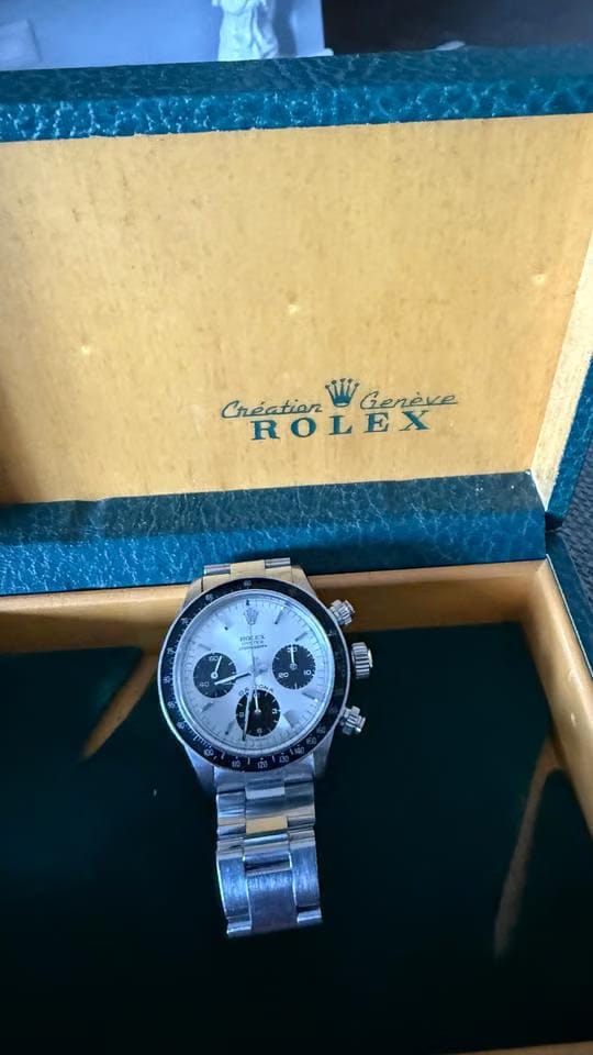 Rolex | Daytona | 6263 | Steel | 37 mm | Steel | Grey | Manual winding