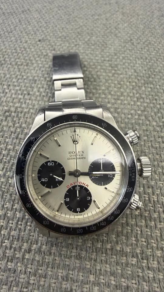 Rolex | Daytona | 6263 | Steel | 37 mm | Steel | Grey | Manual winding
