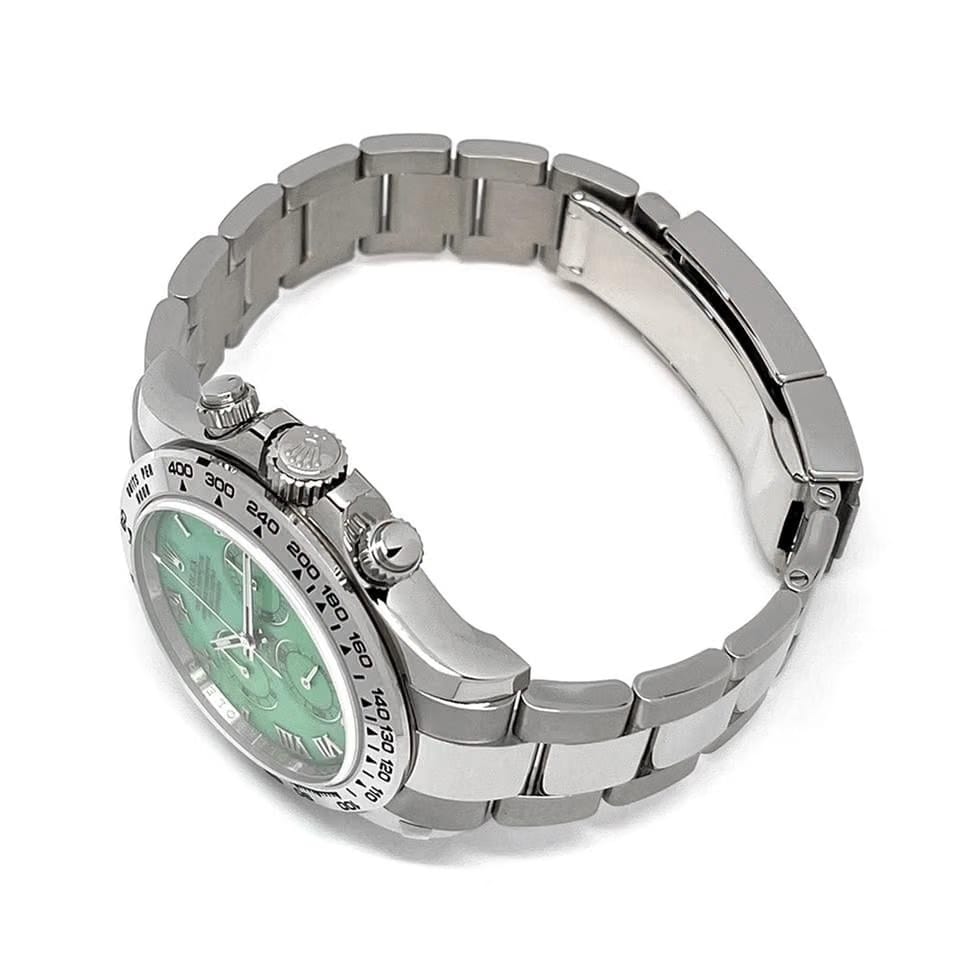 Rolex | Daytona | 116509 | White gold | 40 mm | White gold | Green | Automatic