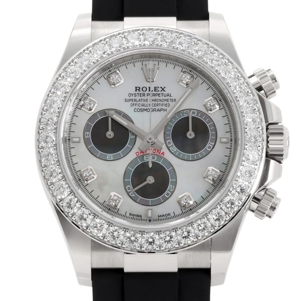 Rolex | Daytona | 126589rbr | White Gold | 40 Mm | Mother Of Pearl | Automatic