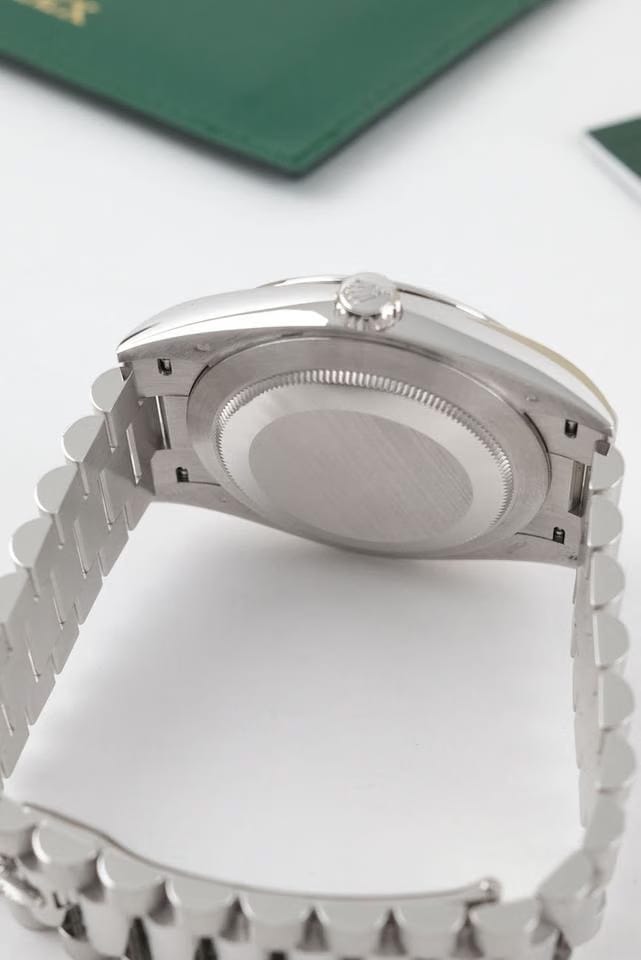 Rolex | Day-Date | 228206 | Platinum | 40 mm | Platinum | Silver | Automatic