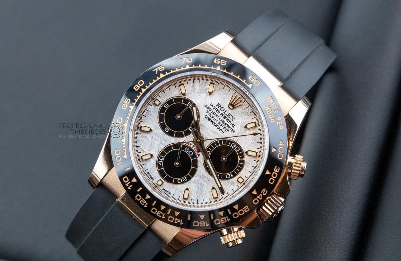 Rolex | Daytona | 116515ln | Rose gold | 40 mm | Rubber | Grey | Automatic