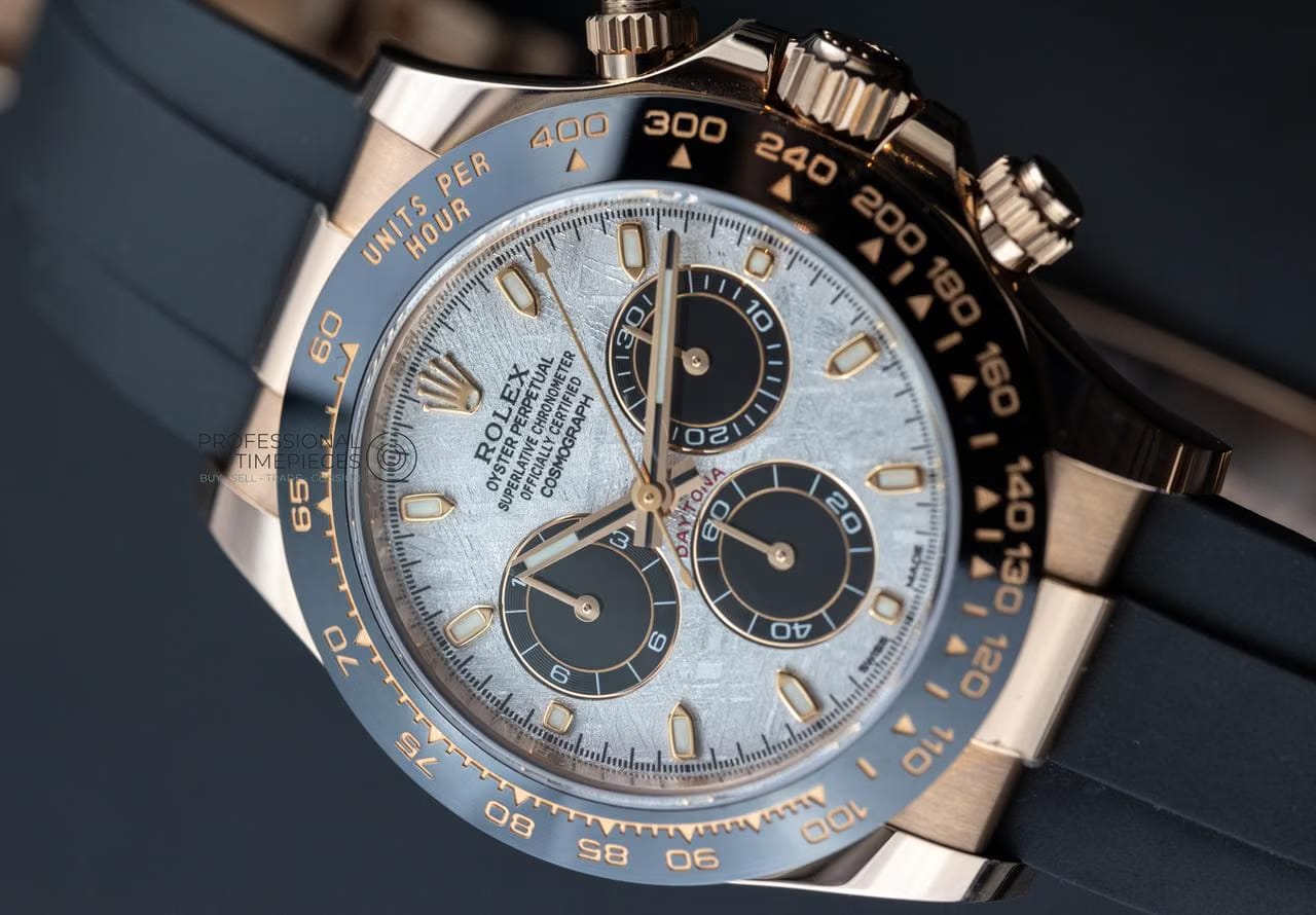 Rolex | Daytona | 116515ln | Rose gold | 40 mm | Rubber | Grey | Automatic