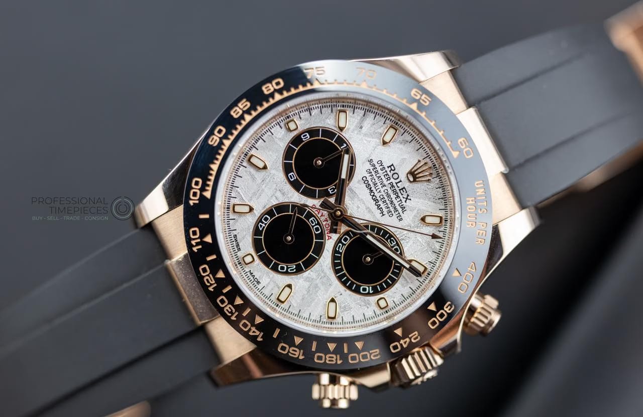 Rolex | Daytona | 116515ln | Rose gold | 40 mm | Rubber | Grey | Automatic