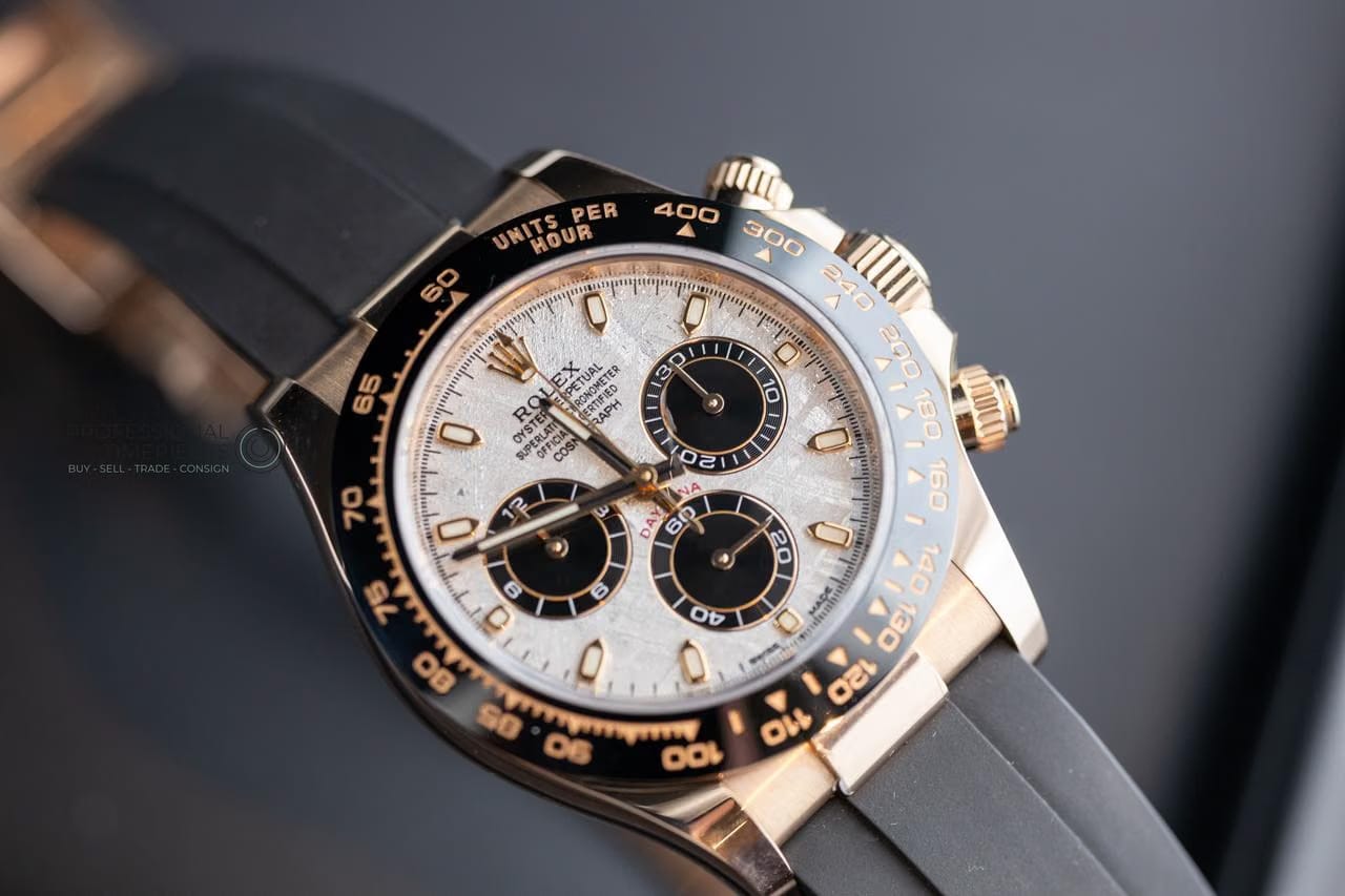 Rolex | Daytona | 116515ln | Rose gold | 40 mm | Rubber | Grey | Automatic
