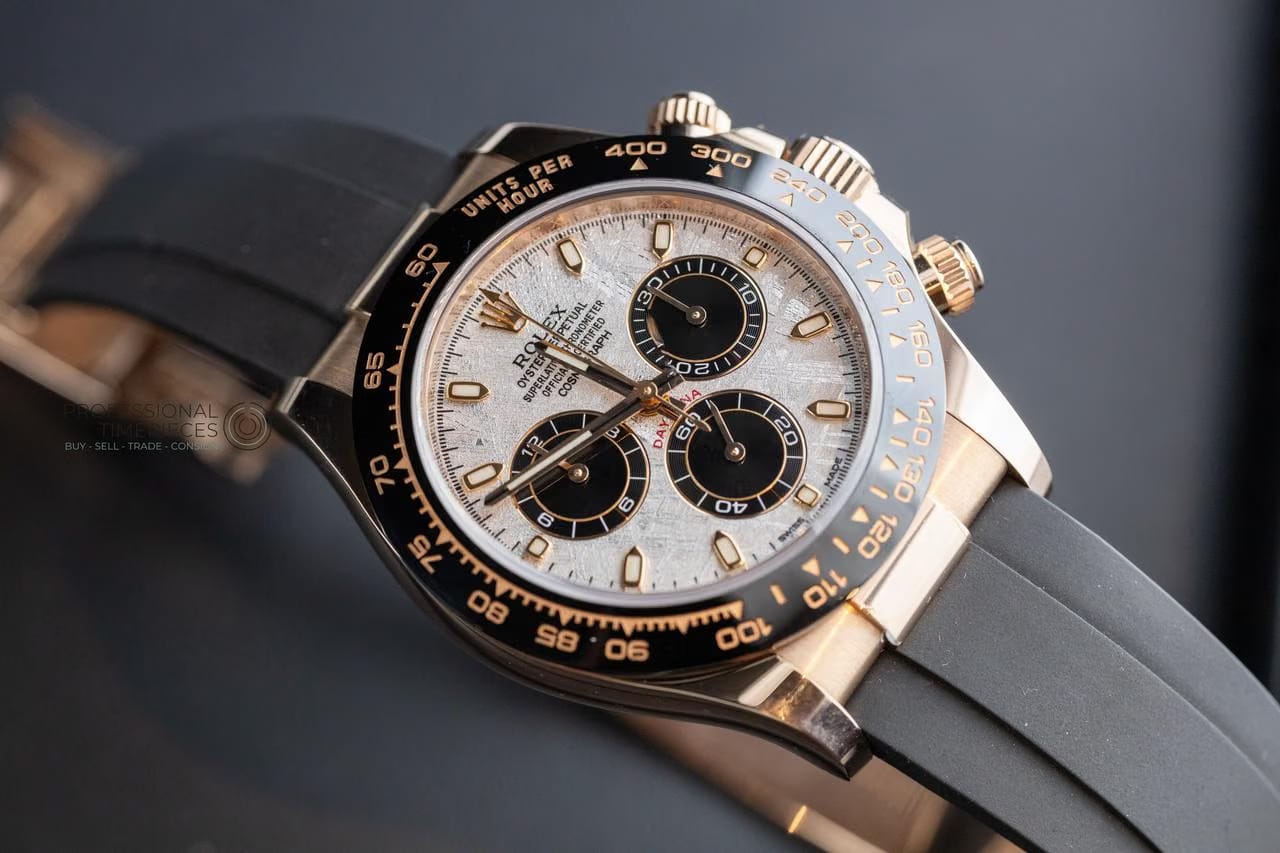 Rolex | Daytona | 116515ln | Rose gold | 40 mm | Rubber | Grey | Automatic