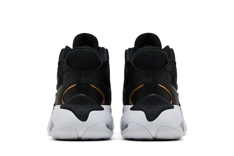 Jordan Max Aura 4 Black Metallic Gold