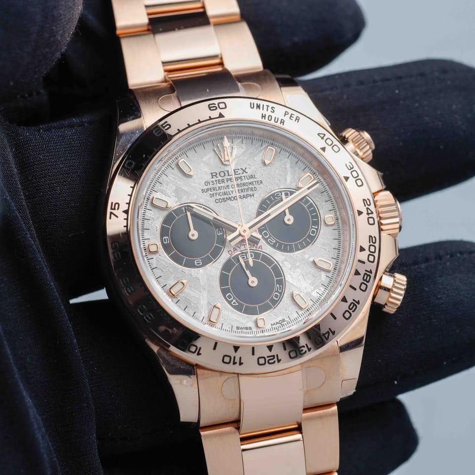 Rolex | Daytona | 116505 | Rose gold | 40 mm | Rose gold | Meteorite | Automatic