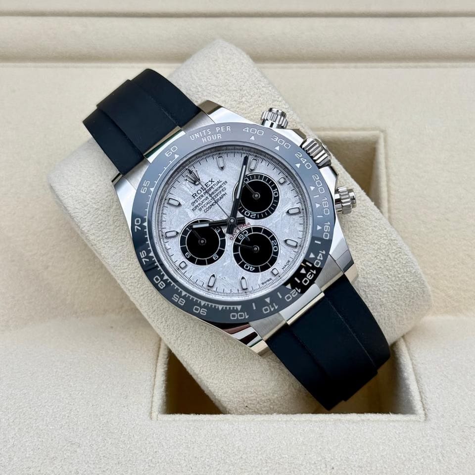 Rolex | Daytona | 116519LN | White gold | 40 mm | Rubber | Meteorite | Automatic