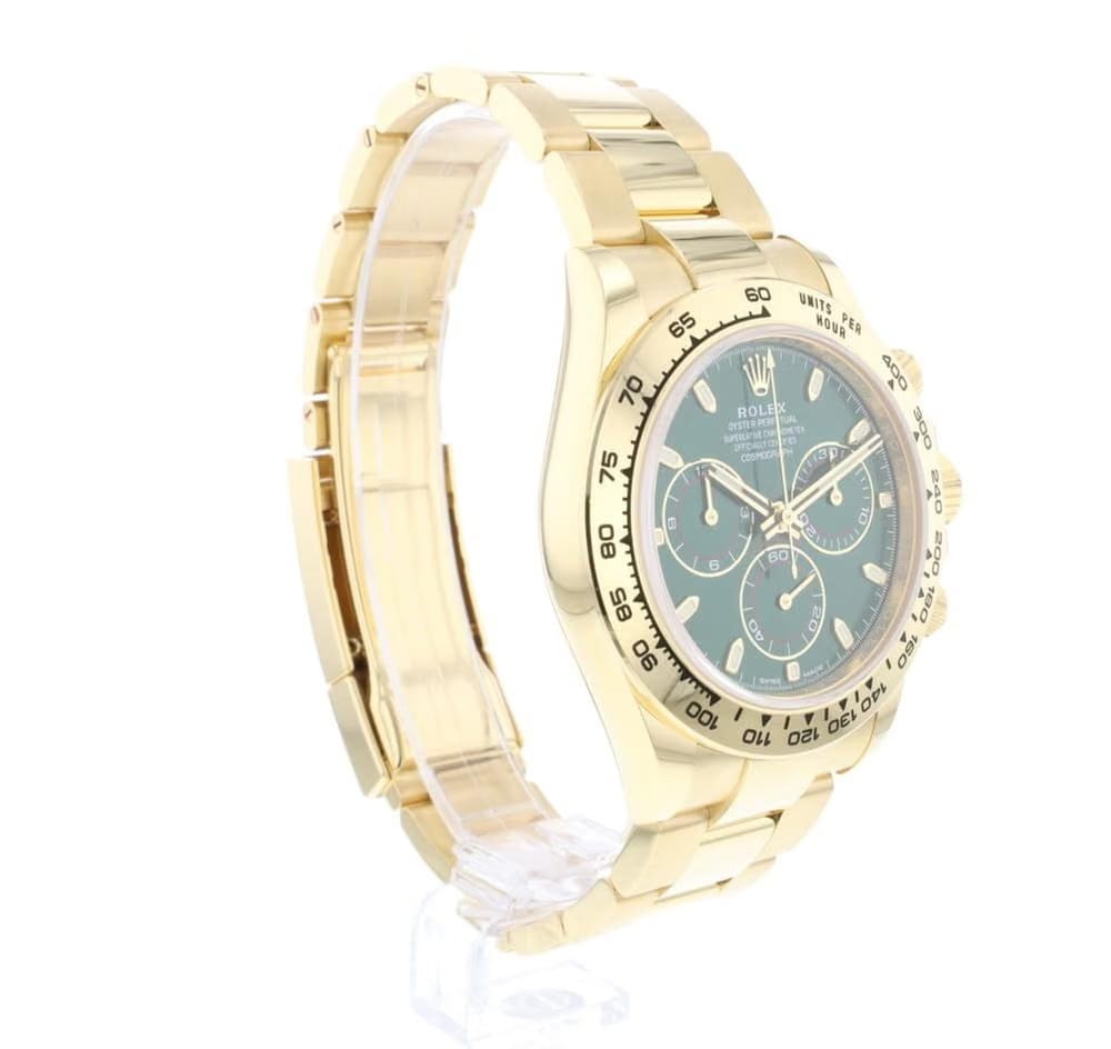 Rolex | Daytona | 116508 | Yellow gold | 40 x 47.3 mm | Yellow gold | Green | Automatic