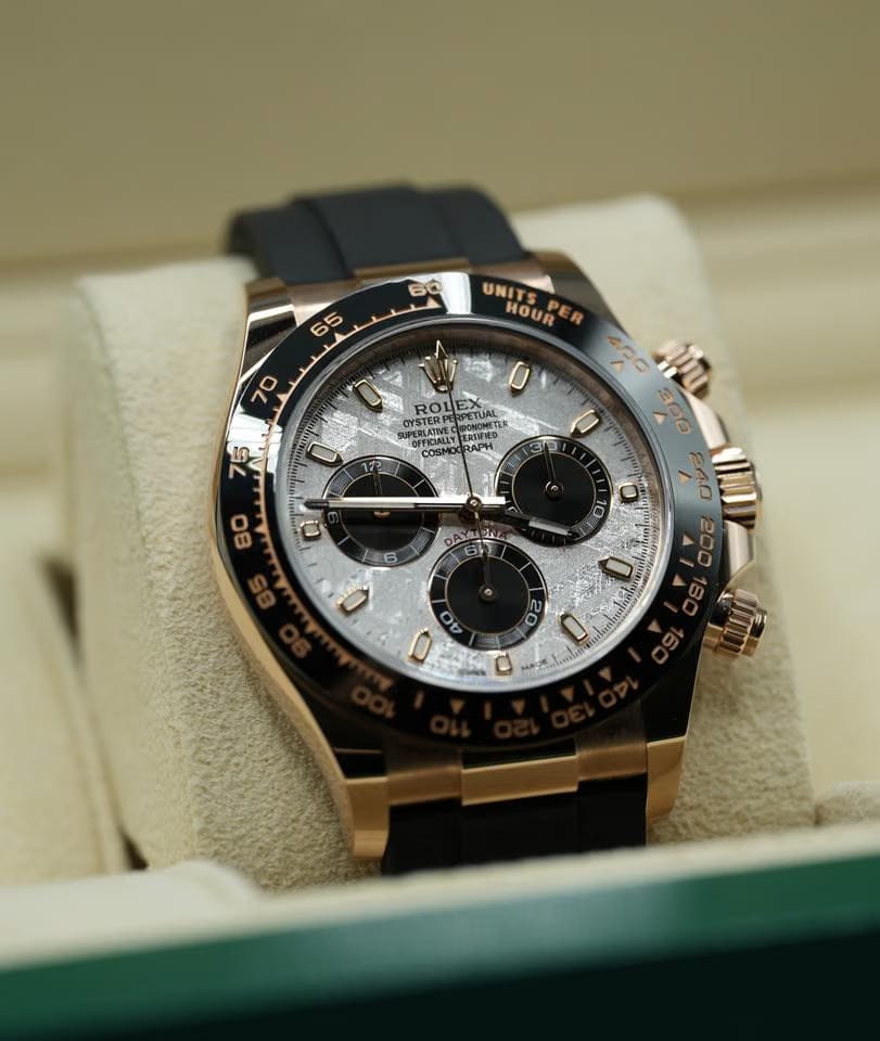 Rolex | Daytona | 116515LN-0055 | Rose gold | Rubber | White | Automatic