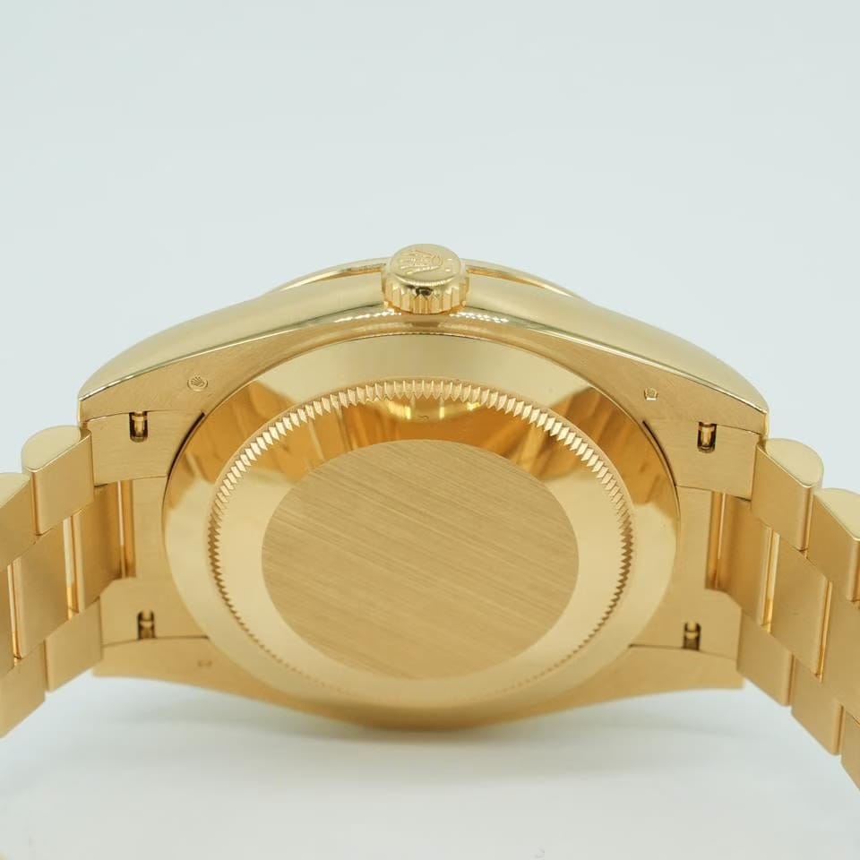 Rolex | Day-Date | 228348RBR | Yellow gold | 40 x 48 mm | Yellow gold | Yellow | Automatic