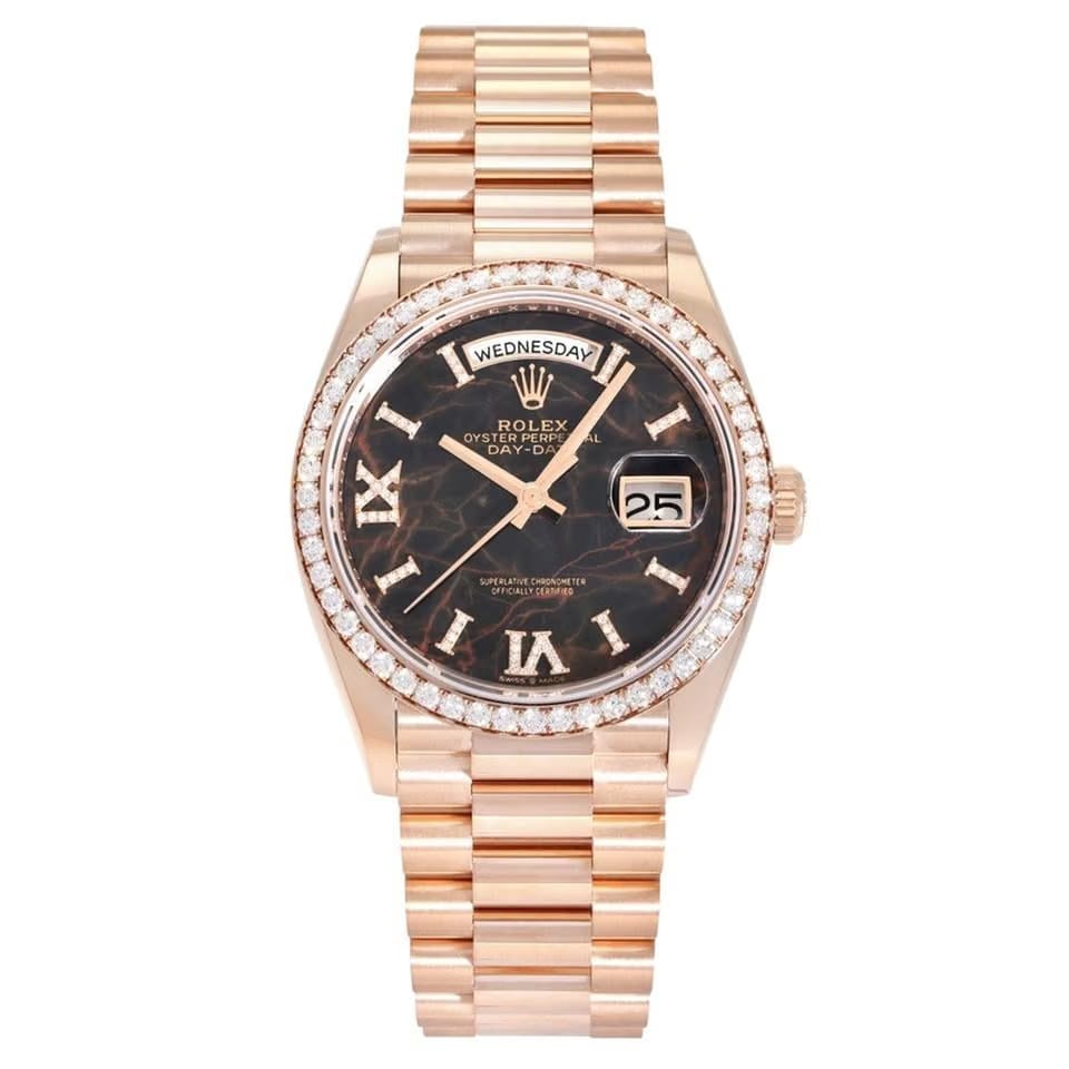 Rolex | Day-Date | 128345RBR | Red gold | 36 mm | Automatic