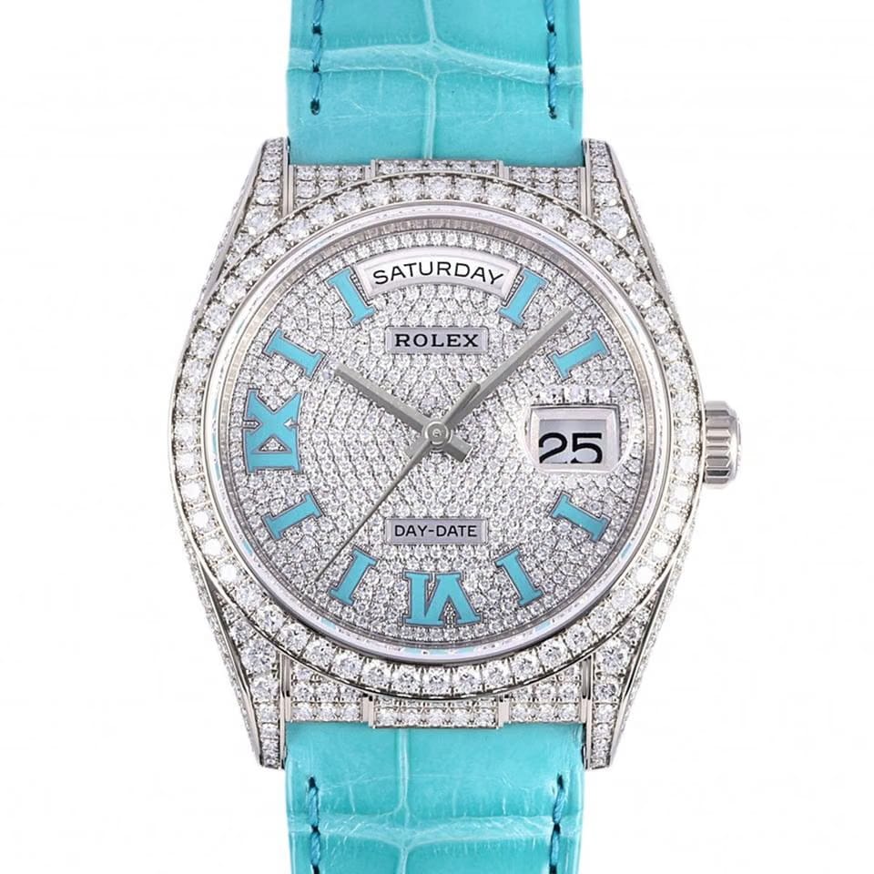 Rolex | Day-Date | 128159rbr | White Gold | 36 Mm | Automatic