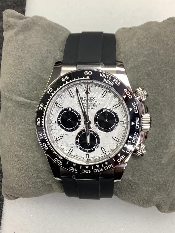 Rolex | Daytona | 126519LN | White gold | 40 mm | Rubber | Meteorite | Automatic