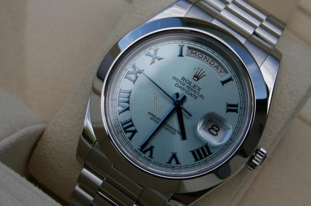 Rolex | Day-Date | 218206 | Platinum | Platinum | Automatic