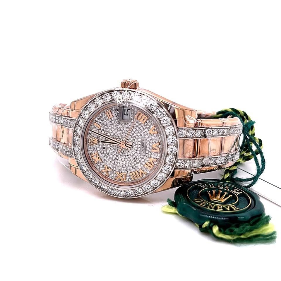 Rolex | Datejust | 81285 | Rose gold | 34 mm | Rose gold | Automatic
