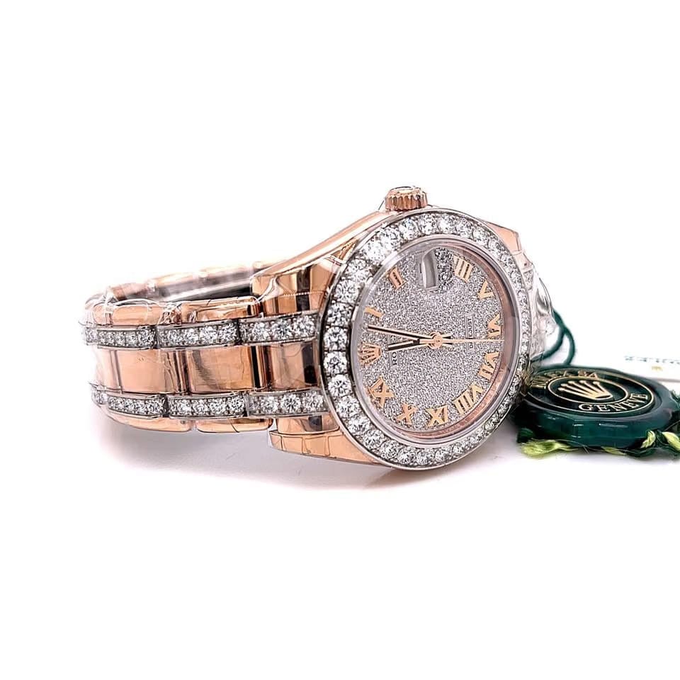 Rolex | Datejust | 81285 | Rose gold | 34 mm | Rose gold | Automatic