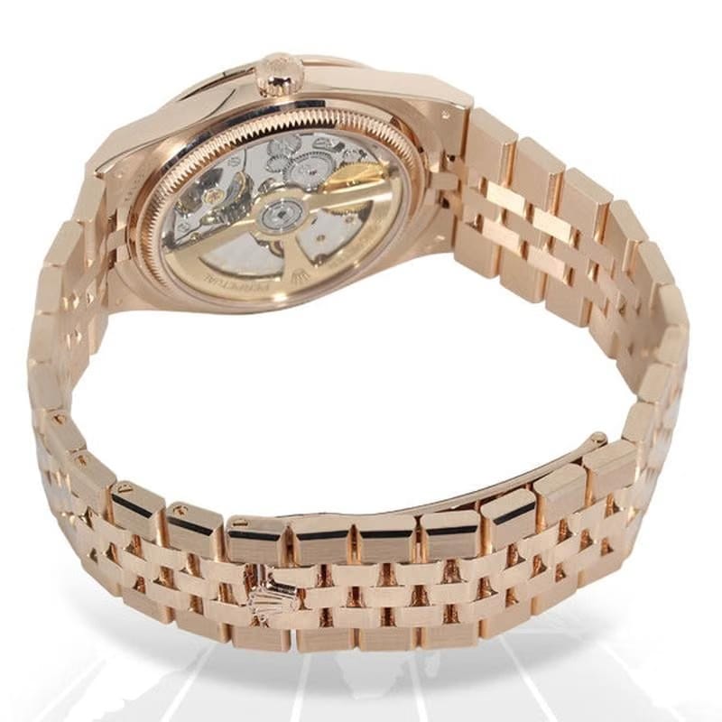 Rolex | Land-Dweller | 127285TBR | Rose gold | 36 mm | Rose gold | Silver | Automatic