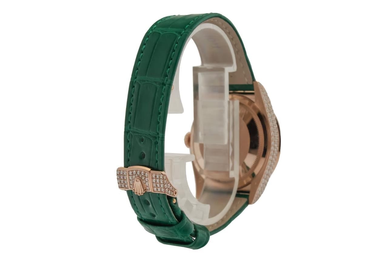 Rolex | Day-Date | 128455TBR | Rose gold | Purple