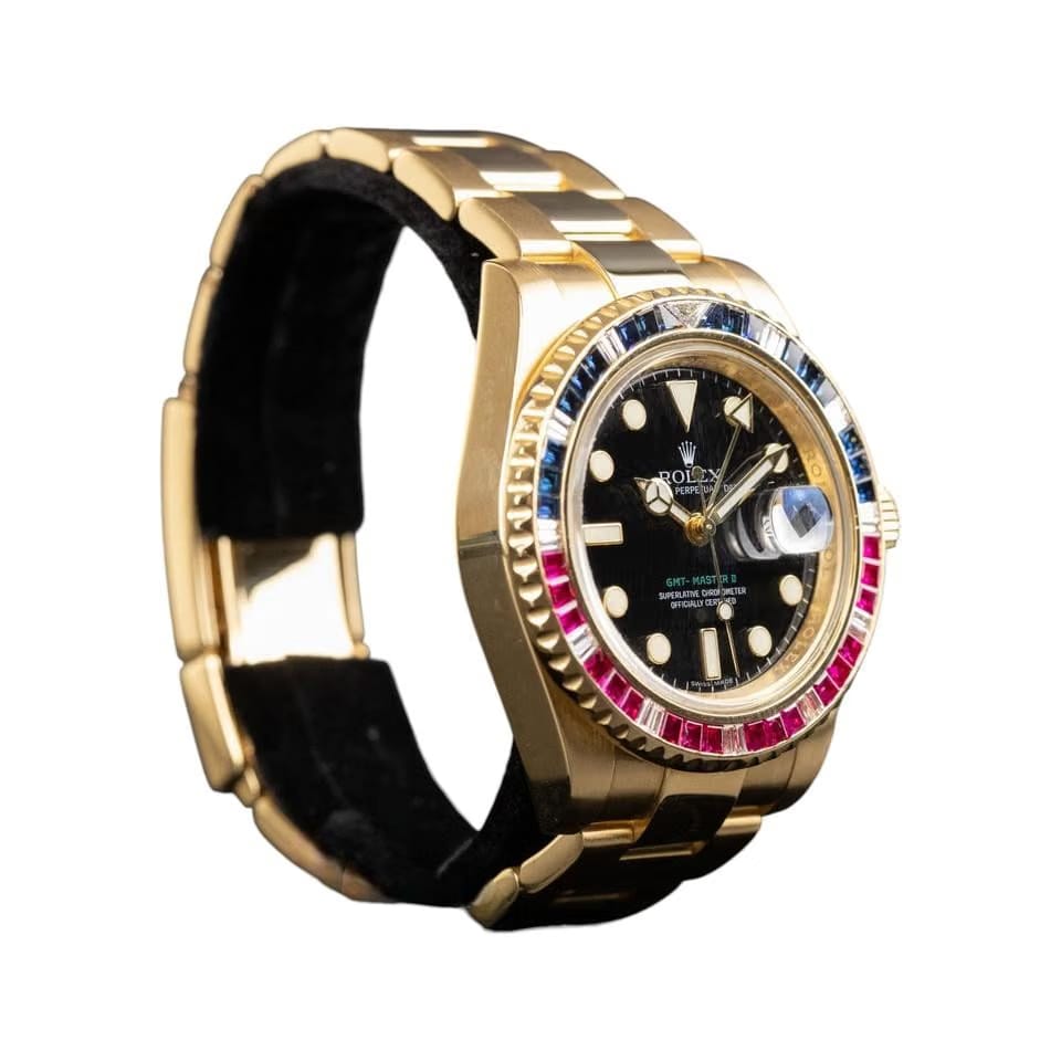 Rolex | GMT-Master II | 116748 SARU | Yellow gold | 40 mm | Yellow gold | Black | Automatic