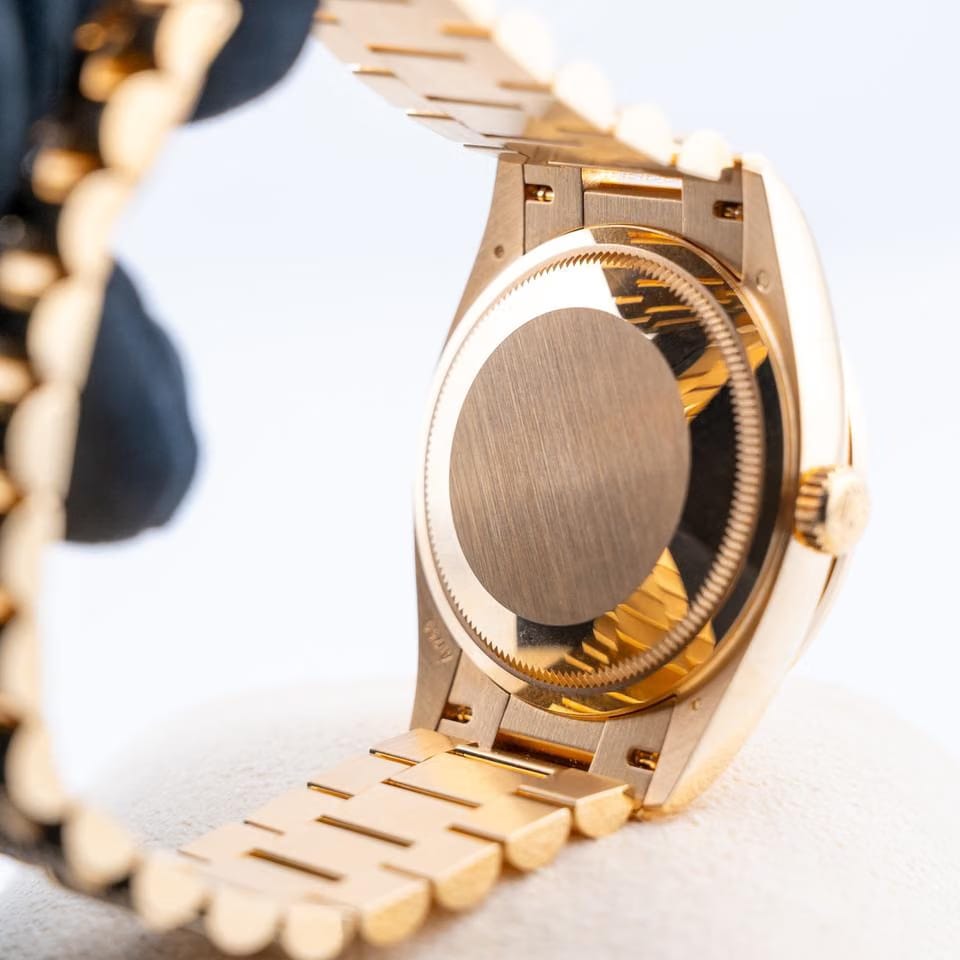 Rolex | Day-Date | 128348RBR | Yellow gold | 36 x 43 mm | Yellow gold | Gold (solid) | Automatic