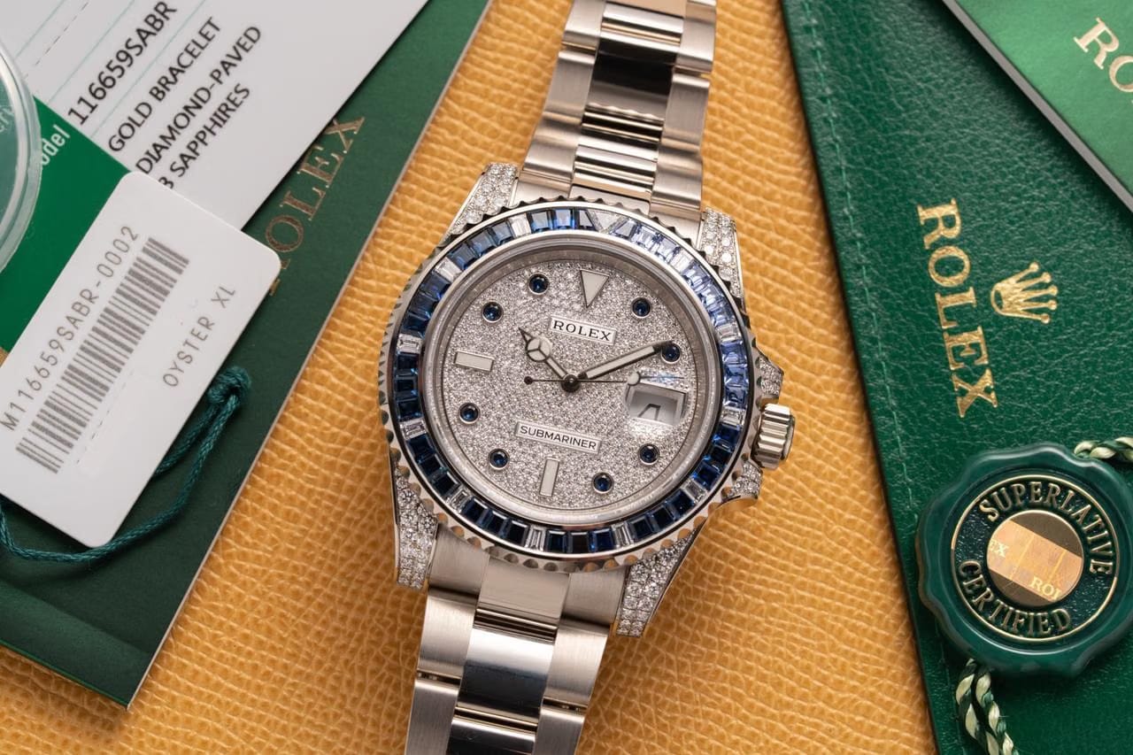 Rolex | Submariner | 116659SABR | White gold | 40 mm | White gold | Silver | Automatic