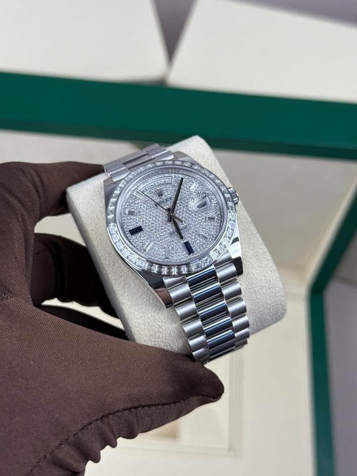 Rolex | Day-Date | 228396TBR | Platinum | 40 x 48 mm | Platinum | Automatic