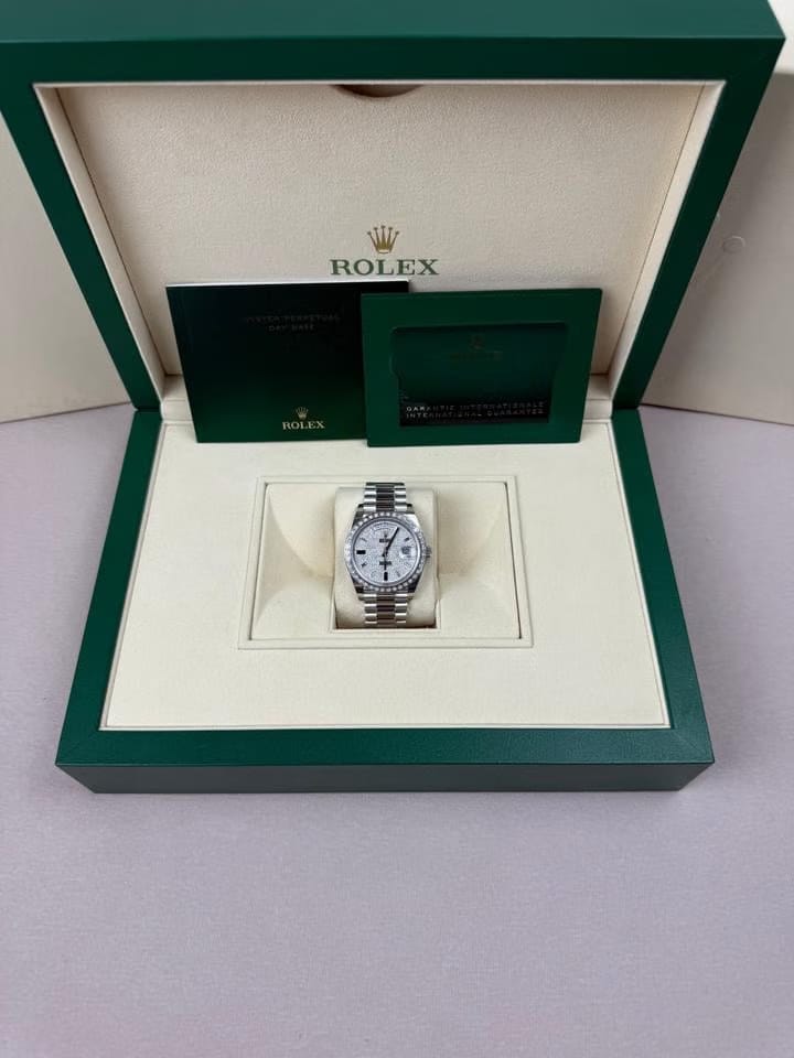 Rolex | Day-Date | 228396TBR | Platinum | 40 x 48 mm | Platinum | Automatic