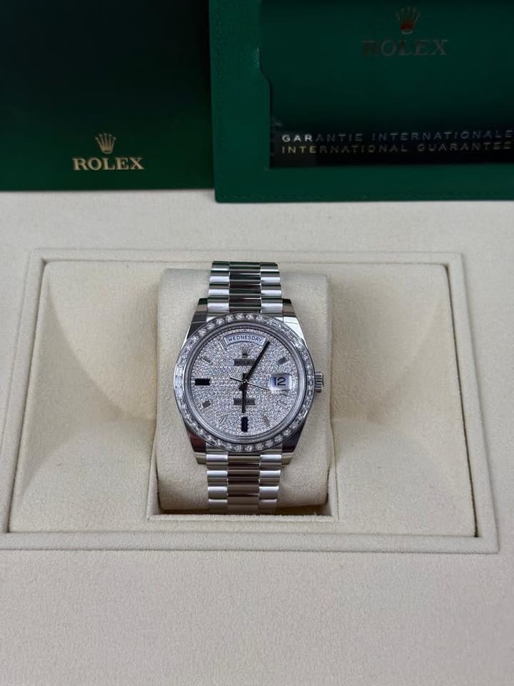 Rolex | Day-Date | 228396TBR | Platinum | 40 x 48 mm | Platinum | Automatic