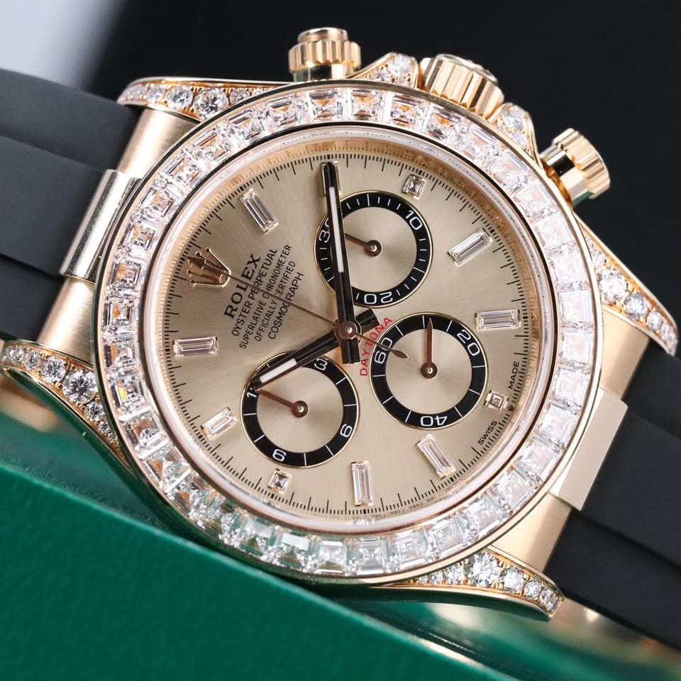 Rolex | Daytona | 126538TBR | Yellow gold | 40 mm | Rubber | Champagne | Automatic