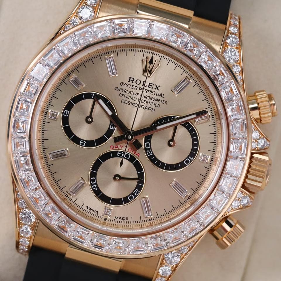 Rolex | Daytona | 126538TBR | Yellow gold | 40 mm | Rubber | Champagne | Automatic