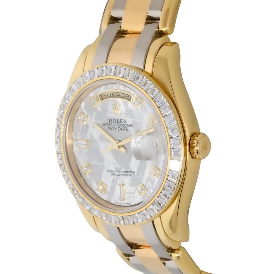 Rolex | Day-Date | 18958BR | Yellow gold | 39 mm | Yellow gold | Meteorite | Automatic