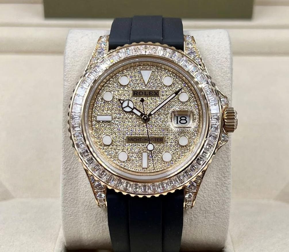 Rolex | Yacht-Master | 226668TBR | Yellow gold | 42 mm | Rubber | Silver | Automatic